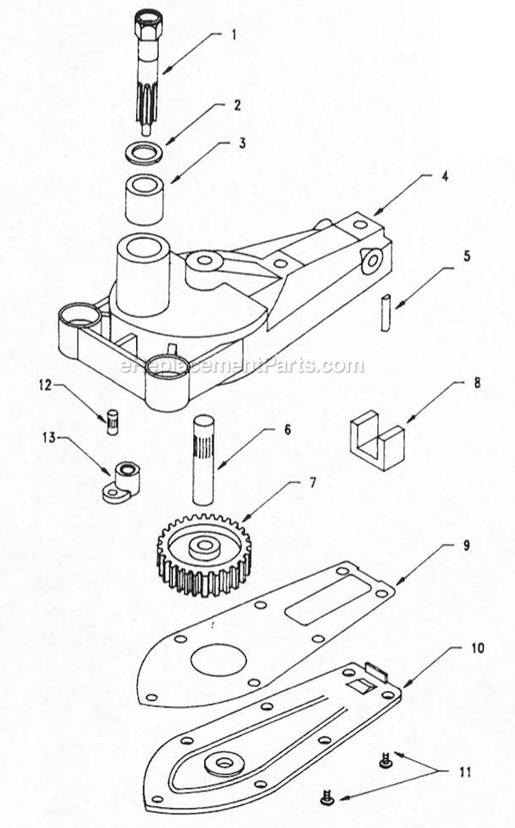 Page A Diagram and Parts List for 2230S  Little Wonder Hedge Trimmer